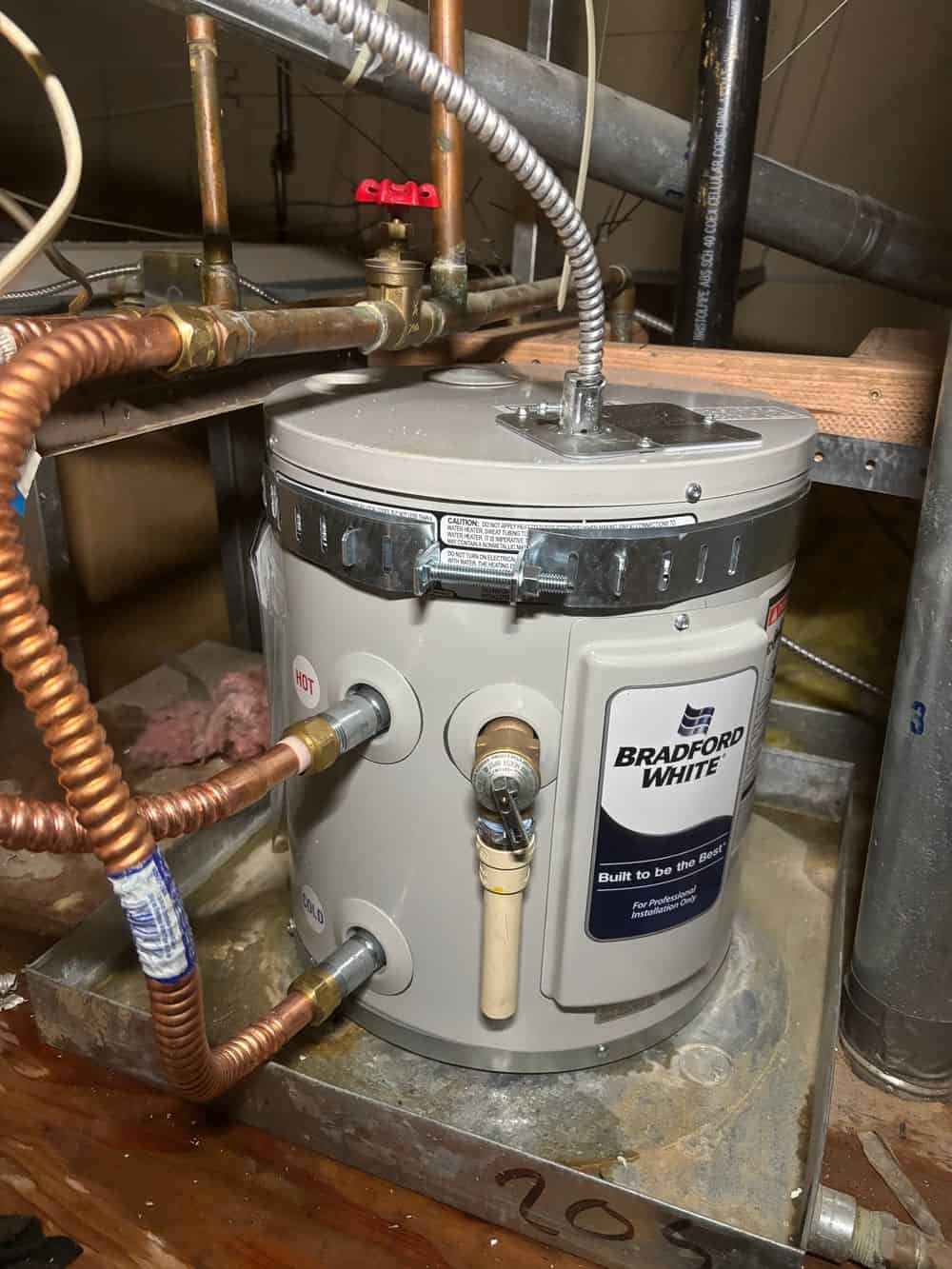 Tankless Water Heater Installation image